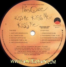 Kiss Me Kiss Me Kiss Me The Cure